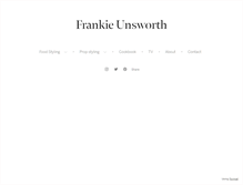 Tablet Screenshot of frankieunsworth.com